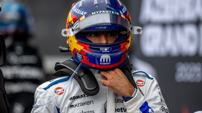 Sainz (Williams) cree que el peso actual de la parte eléctrica 