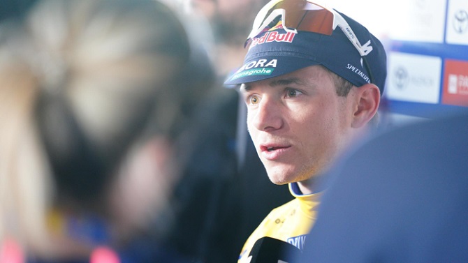 El belga Remco Evenepoel, bloqueado por la nieve en Tenerife debido a la borrasca 'Therese'