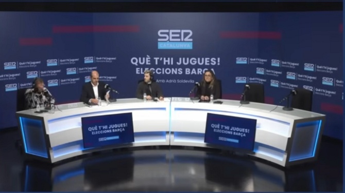 Elena Fort y Carles Ordiales debaten sobre propuestas del área social de Laporta y Font