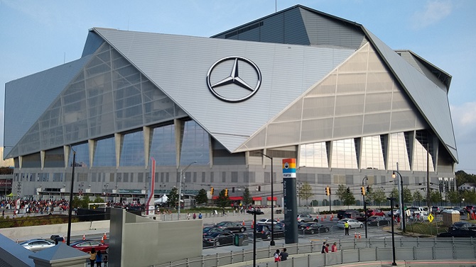 El estadio Mercedes de Atlanta se resiste a eliminar el nombre comercial cara al Mundial