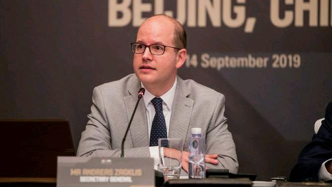 Andreas Zagklis, Secretario General  /  FIBA