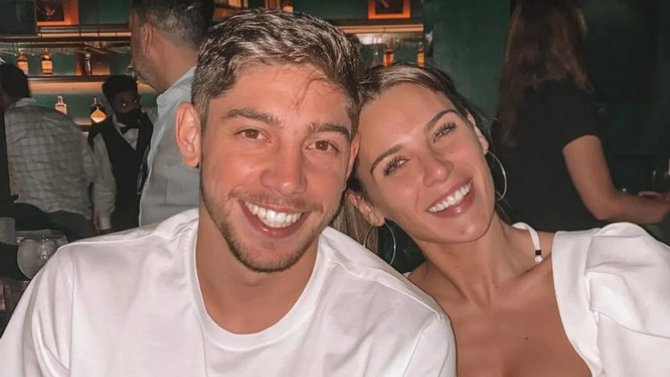 Mina Bonino y Federico Valverde Instagram: Mina Bonin