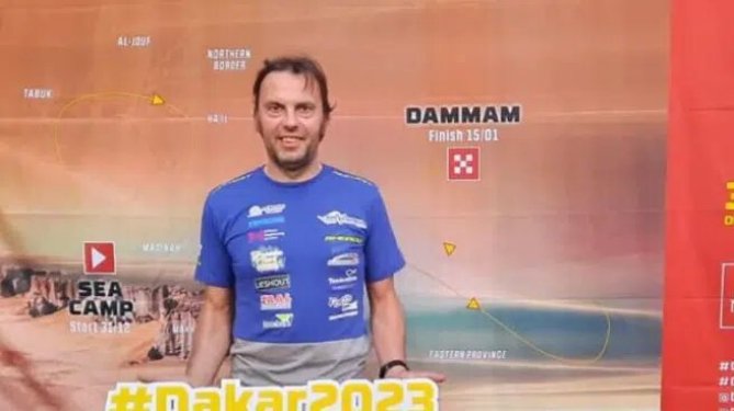 El motociclista Bram Van der Wouden en una fotograf&iacute;a de su cuenta de Instagram