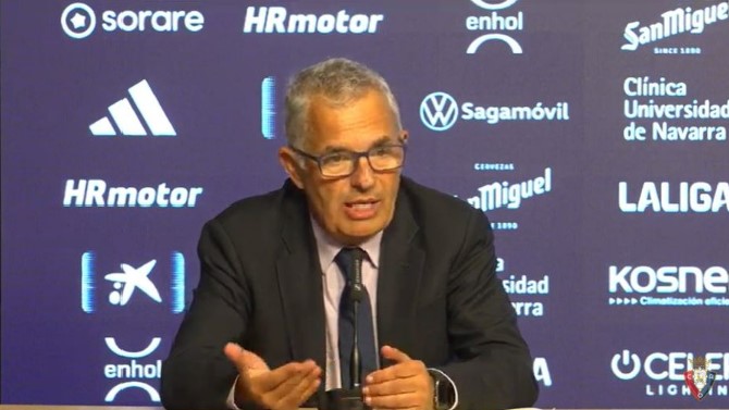 Fran Canal, director general de Osasuna