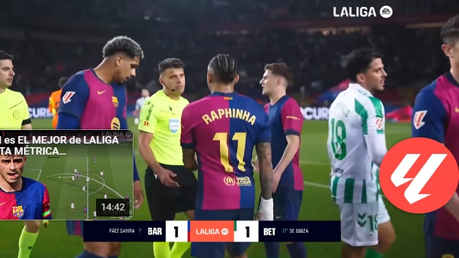 F. Captura v&iacute;deo LALIGA EA SPORTS