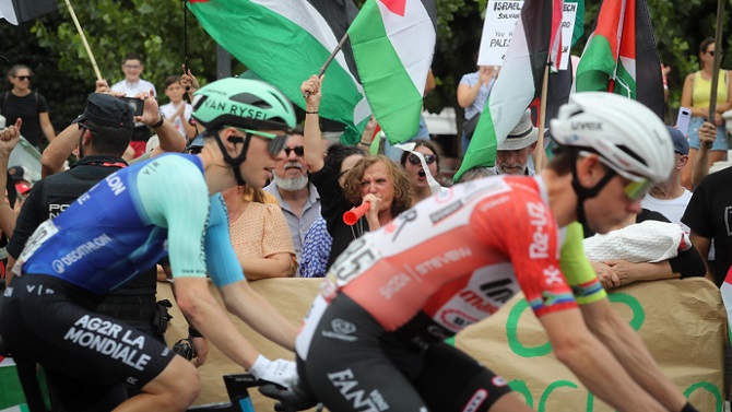 Las protestas de La Vuelta a su paso por León originan multas de hasta 60.000 euros