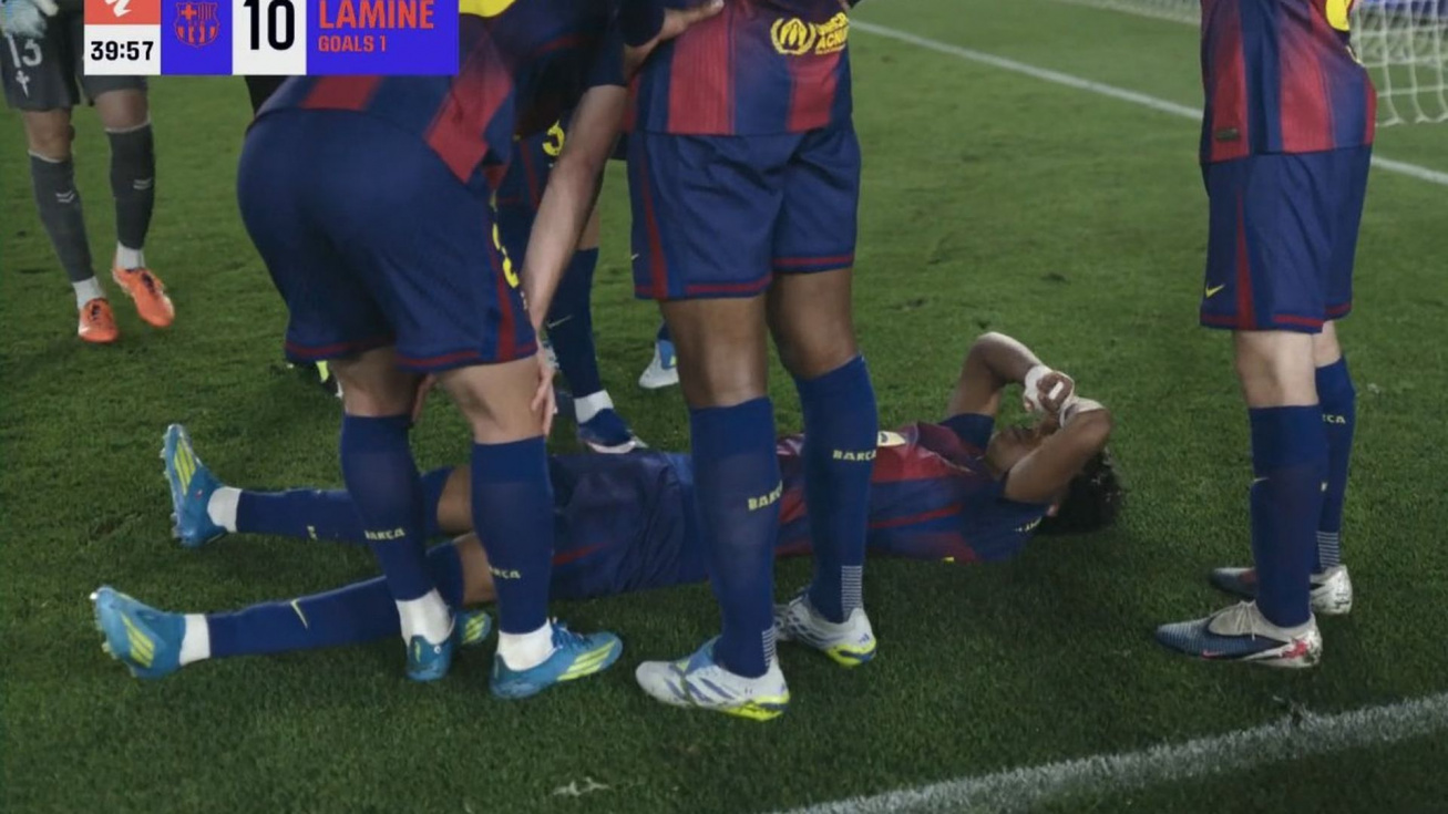 El Barça se mantiene a 9 puntos del Real Madrid pero preocupa una nueva lesión de Yamal