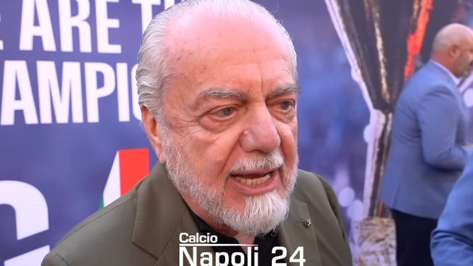 De Laurentiis libera a Conte: 