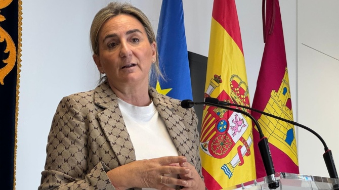 La ministra Milagros Tolón: 