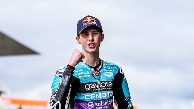 El español Máximo Quiles vence en Jerez y consolida su liderato del Mundial de Moto3