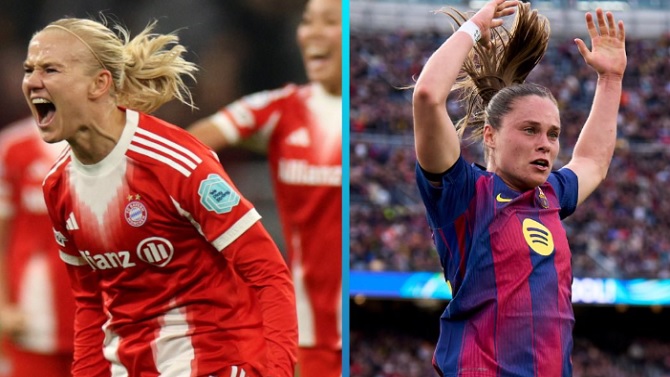 Bayern Múnich-Barcelona y Arsenal-Lyon, las semifinales de la Champions femenina