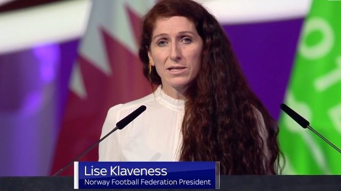 La Federación noruega pide abolir el premio de la Paz de la FIFA entregado a Trump