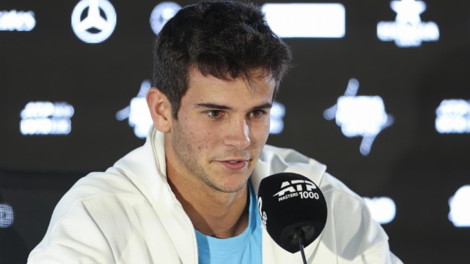 Rafa Jódar, tras ganar a De Miñaur: 