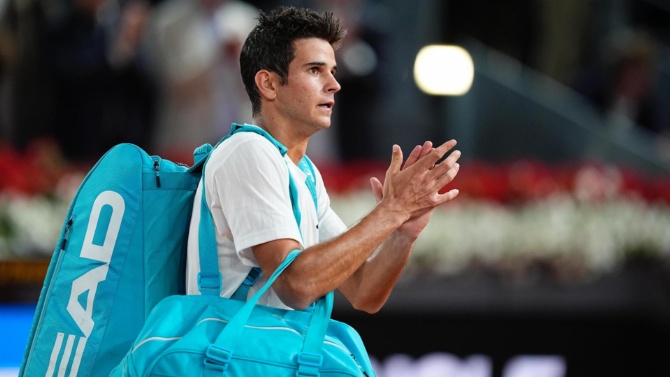 Rafa Jódar no puede con el número 1 del mundo y cae en cuartos del Mutua Madrid Open