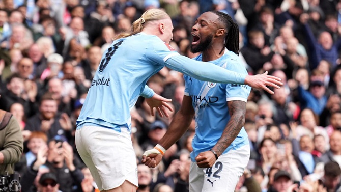 Haaland fulmina al Liverpool y mete al City en semifinales de la FA Cup