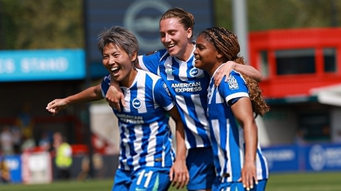 El Brighton presenta el primer estadio en Europa solo para un equipo femenino