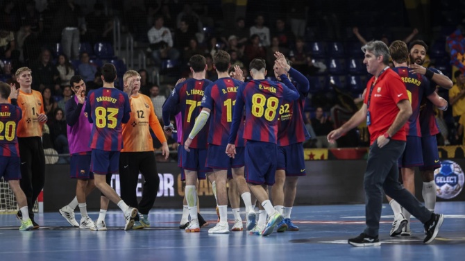 El Barça conquista la Liga ASOBAL por 33ª vez y con seis jornadas de adelanto