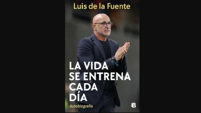 Luis de la Fuente presenta su autobiografía 'La vida se entrena cada día'