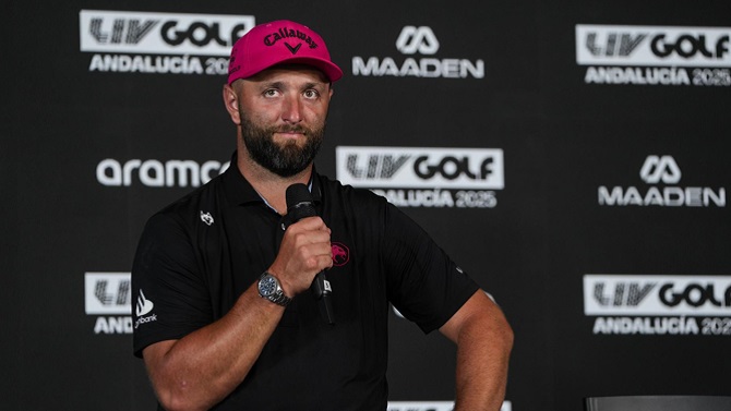 Jon Rahm comenta los rumores de que el circuito saudí podría perder su financiación