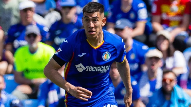 Tres partidos para Zaid Romero, del Getafe, por decirle al árbitro 