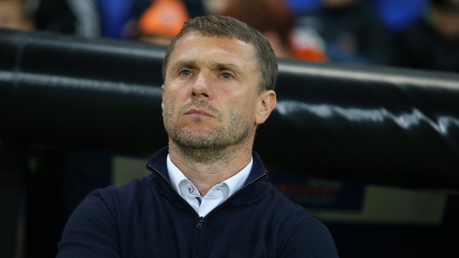 Ucrania cesa como seleccionador a Rebrov tras no clasificar al equipo para el Mundial