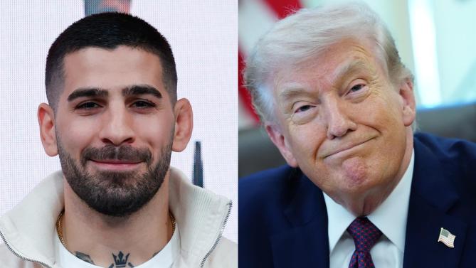 Trump, que cuenta con Topuria, mantiene la velada UFC en la Casa Blanca pese a la guerra
