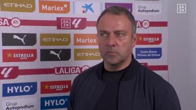 Flick le resta importancia al enfado de Lamine: