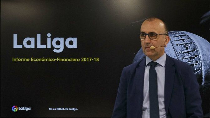 Javier Gómez Molina, director general corporativo de LaLiga Javier Gómez Molina, director general corporativo de LaLiga