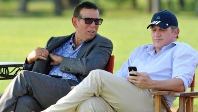 Domínguez, con el condenado Napout en unaimagen de archivo / El Diario Domínguez, con el condenado Napout en unaimagen de archivo / El Diario