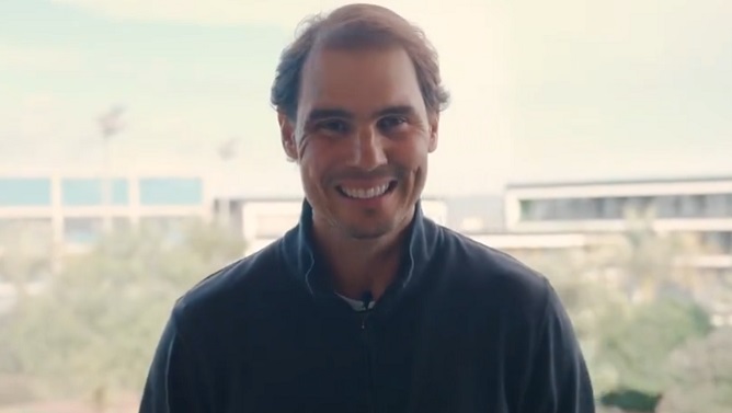 F: Captura vídeo @RafaelNadal