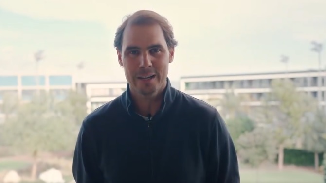 F: Captura v&iacute;deo Rafa Nadal