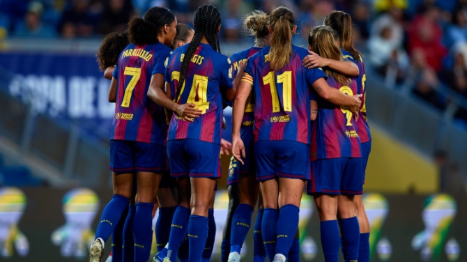El Barça gana la final al Atlético y se proclama campeón de la Copa de la Reina en Gran Canaria