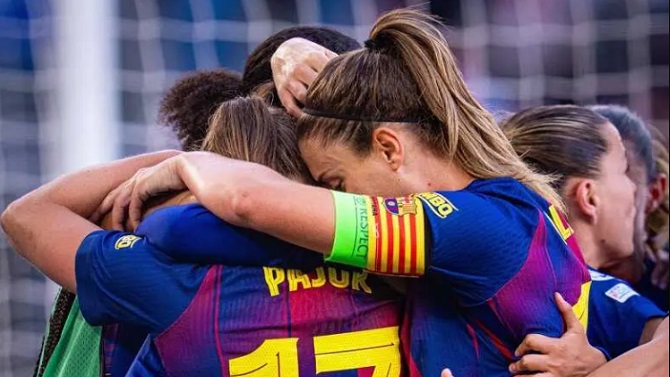 El Barça Femení arrolla al OL Lyonnes y conquista su cuarta Champions