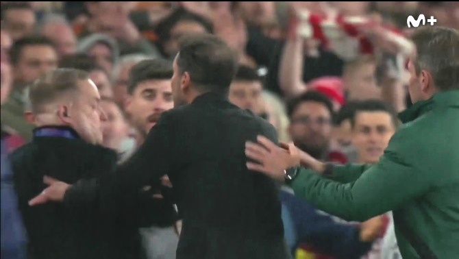 Simeone tuvo un 'enganchón' con el exdirector deportivo del Atlético Andrea Berta