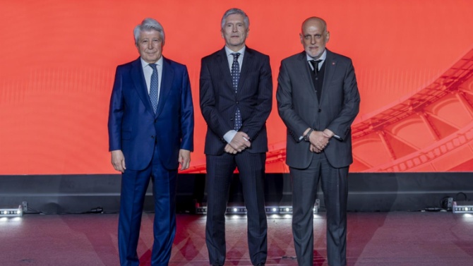 Tebas, Uribes y Cerezo, en el Workshop Internacional 'El Deporte en el Contexto Global' del ICAD