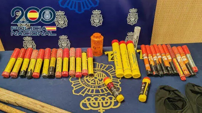 La policía evita un enfrentamiento entre ultras del Deportivo y el Leganés e interviene palos y armas blancas