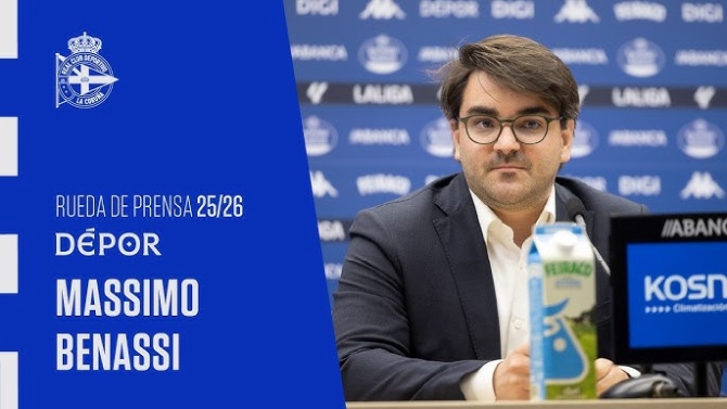 Benassi, CEO del Dépor: 