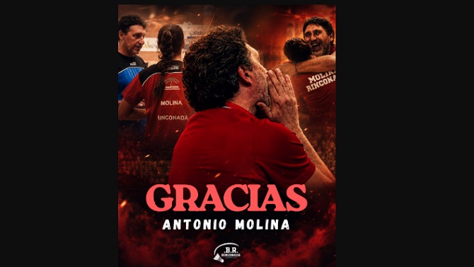 Dimite en el CB Rinconada Antonio Molina, el técnico más laureado del bádminton español