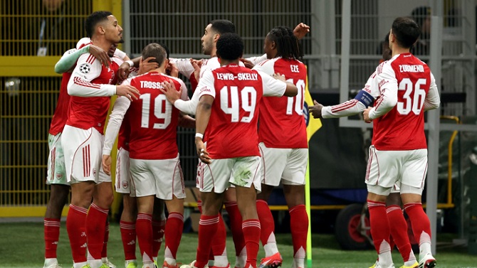 El Arsenal ha ingresado en Champions antes de la final 105 millones por 93 del PSG
