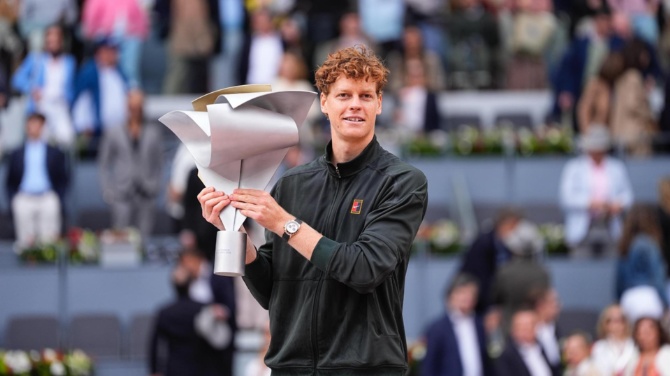 Sinner hace historia en Madrid como pesadilla de Zverev en la final