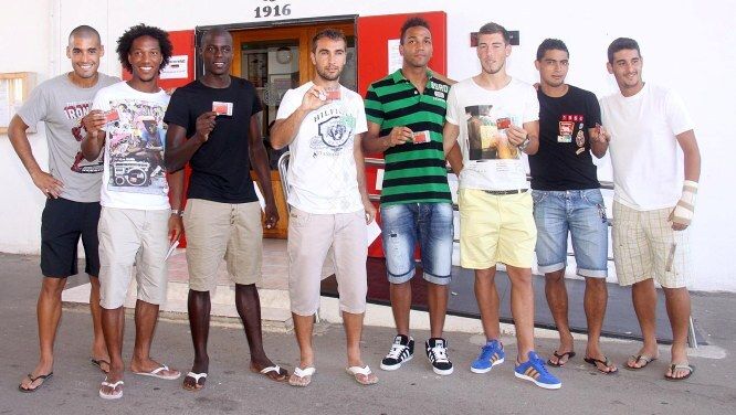 Foto de archivo correspondiente a jugadores del Mallorca // http://www.futbolbalear.es Foto de archivo correspondiente a jugadores del Mallorca // http://www.futbolbalear.es