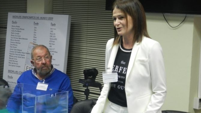 Julia Casanueva, presidenta de la Federación Española Julia Casanueva, presidenta de la Federación Española