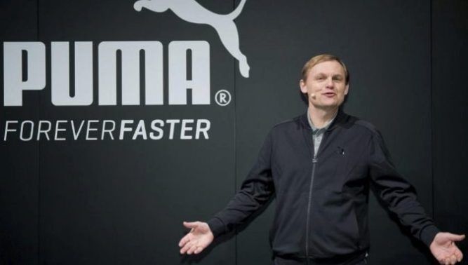 El director ejecutivo de Puma Bj&ouml;rn Gulden