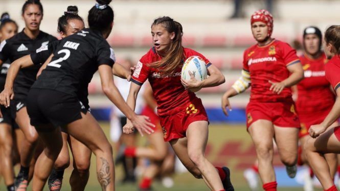 Selecci&oacute;n espa&ntilde;ola femenina de rugby seven.|Federaci&oacute;n Espa&ntilde;ola de Rugb