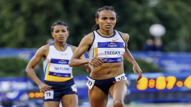 La etíope Tsegay, doble campeona del mundo y plusmarquista mundial, sancionada por dopaje