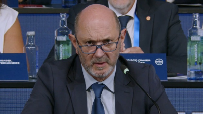 Louzán destaca el aumento de ingresos de derechos audiovisuales de la RFEF a 117,3 millones