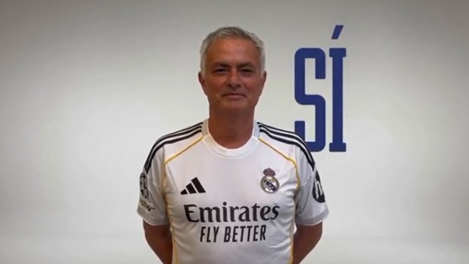 Mourinho niega haber grabado el vídeo vistiendo la camiseta del Real Madrid