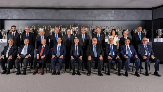 La nueva junta directiva de Florentino Pérez tiene 18 miembros, con 4 vicepresidentes