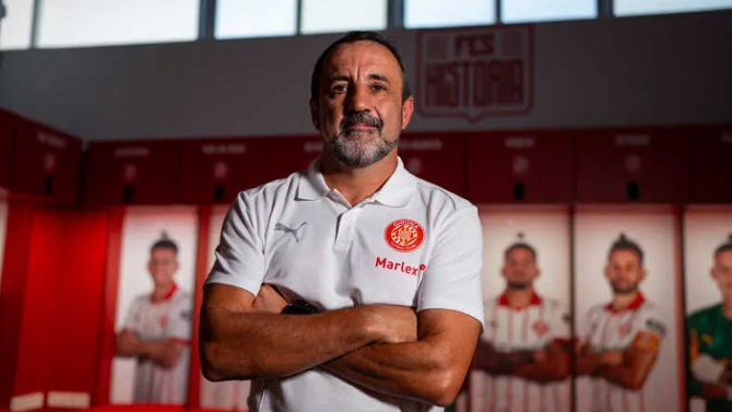 Quique Álvarez, nuevo entrenador del Girona FC tras pasar por el filial