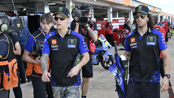Fabio Quartararo y Álex Rins dejan Yamaha al final de este Mundial